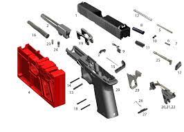 PF940SC frame components and accessory parts displayed on a clean surface for compatibility overview