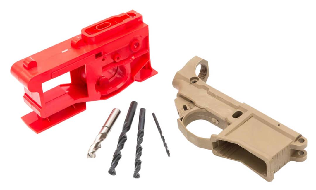 308 80% Lower Receiver and Jig System in Flat Dark Earth