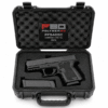 PF940SC compact pistol in hard gun case on white background